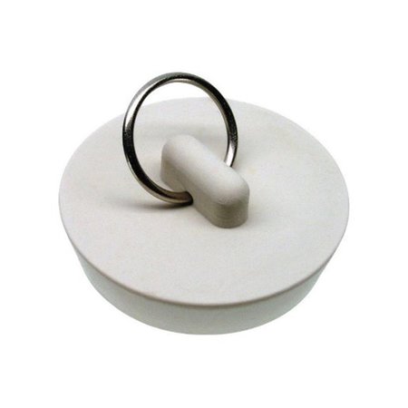 FINISHINGTOUCH 9D00080228 162 in Rubber Drain Stopper White FI148339